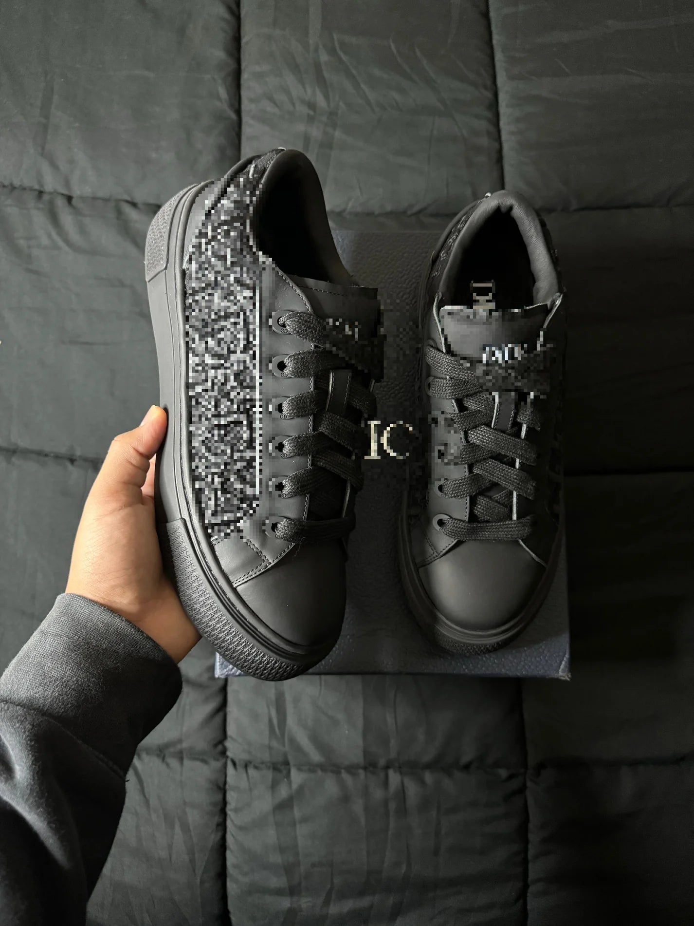 Adore Black Monogram