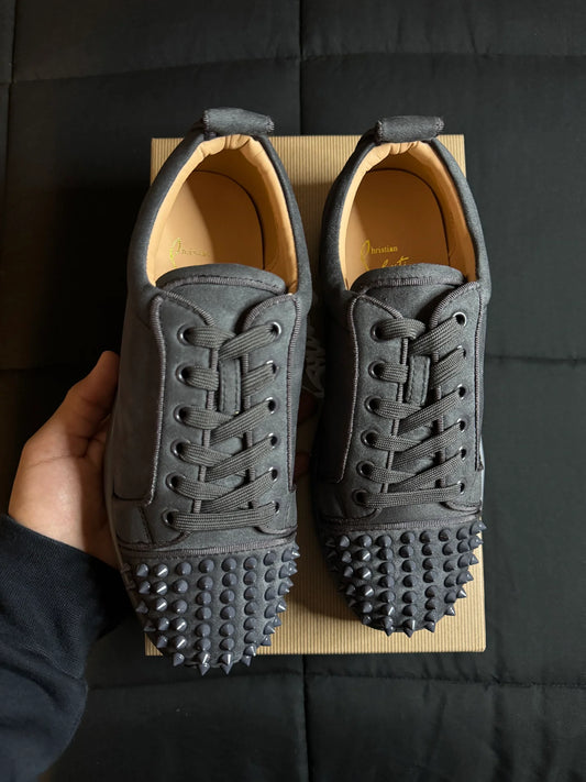 Lou Charcol Suede