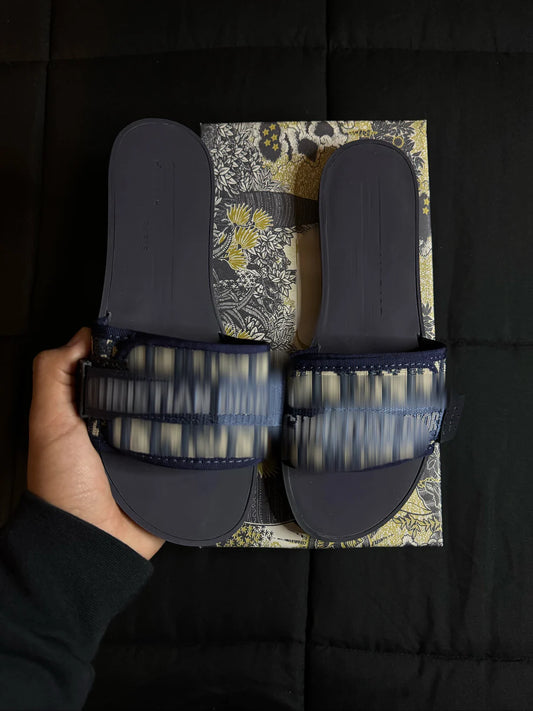 CD Slides Navy Blue